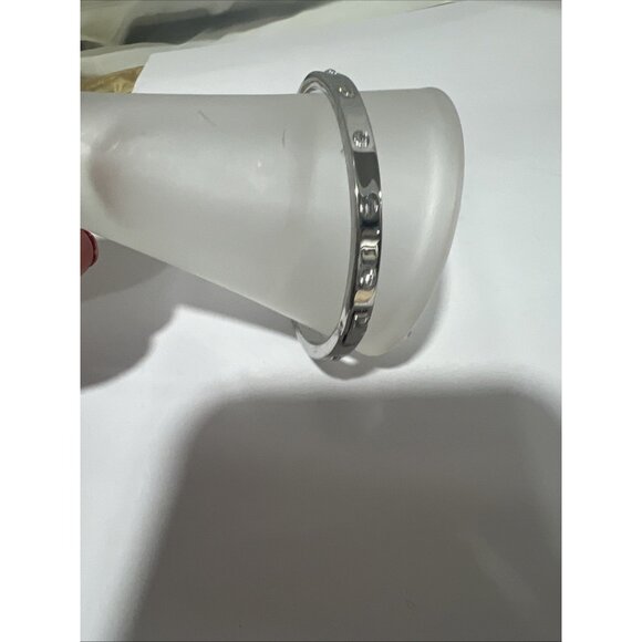 Kate Spade New York CZ minimalist bangle bracelet 6.25" - Picture 2 of 8